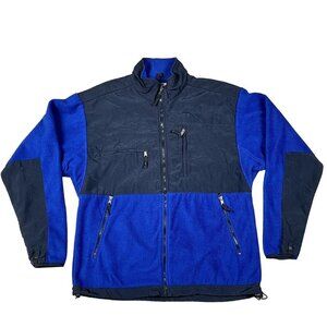 Steve & Barry's Blue and Black Winter Coat Size Large